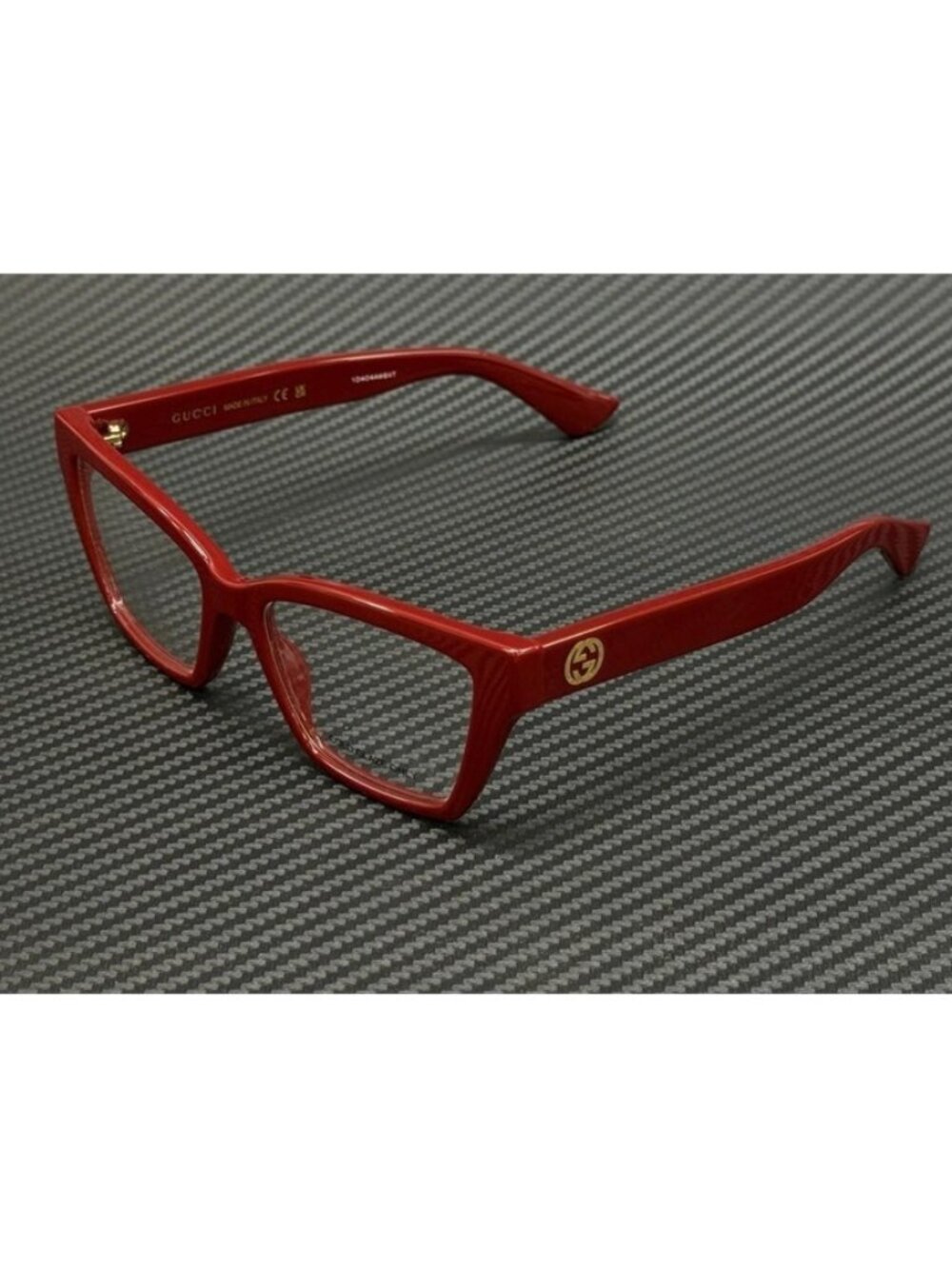 New Gucci Women Burgundy Eyeglasses 53-17-140